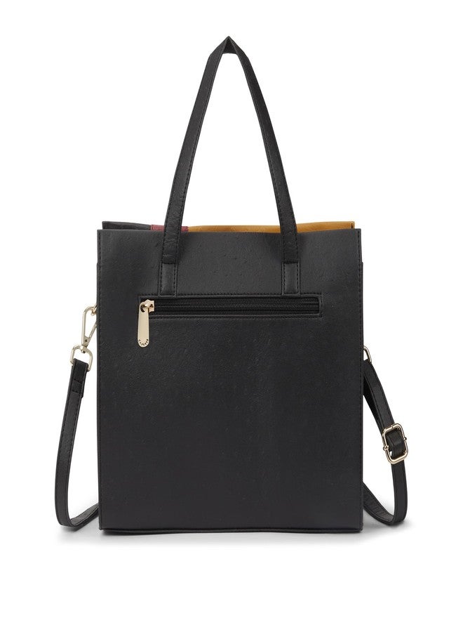 كابريس حقيبة كابريس بيردي متوسطة الحجم للنساء، مزودة بأقسام متعددة وحزام قابل للتعديل والفصل | حقيبة متعددة الاستخدامات للكتف، أو كروس بودي، أو كحقيبة يد، مناسبة للعمل والسفر والاستخدام اليومي (بيج داكن) - Image 5